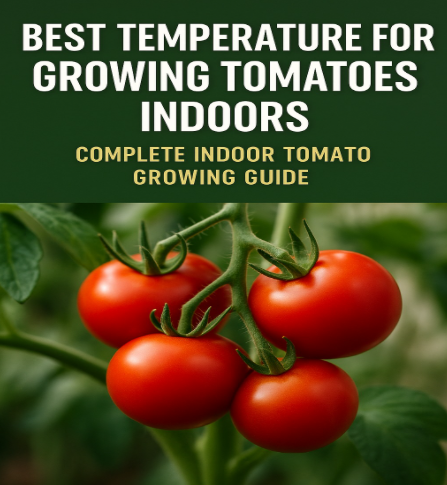Best Temperature for Growing Tomatoes Indoors: Complete Indoor Tomato Growing Guide