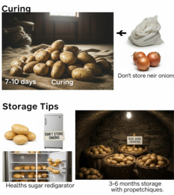 Curing and Storing Potatoes