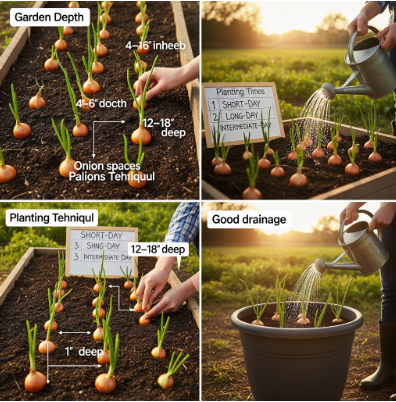 When and How to Plant Onions