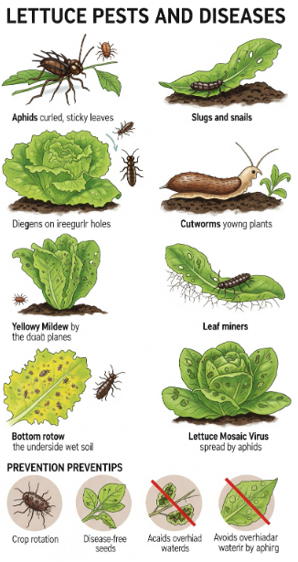 Lettuce Pests and Diseases Common Pests