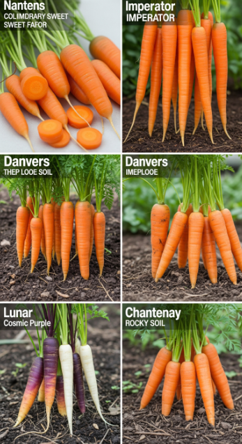Choosing the Right Carrot Varieties