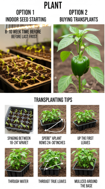 How to Plant Bell Peppers