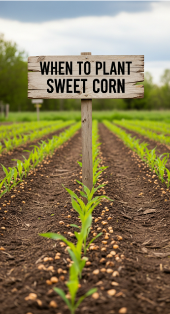 when to plan sweet corn