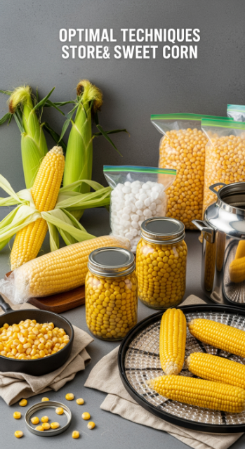 How to Store and Preserve Sweet Corn