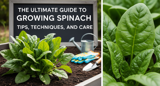 The Ultimate Guide to Growing Spinach: Tips, TecThe Ultimate Guide to Growing Spinach: Tips, Techniques, and Carehniques, and Care