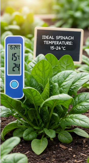 Ideal Conditions for Growing Spinach Temperature