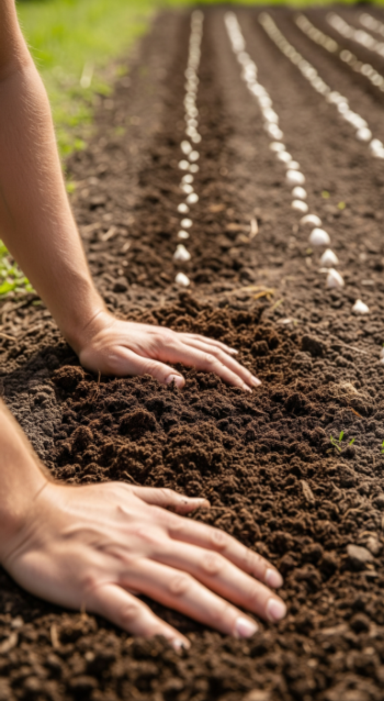 Preparing the Soil For Garlic