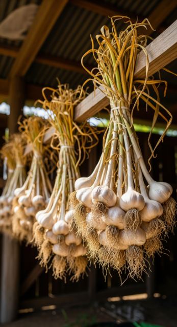 How to Cure and Store Garlic Curing