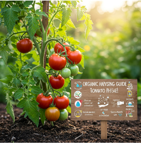 Tomato-Plant-Care-with-Organic-Harvesting-Guide