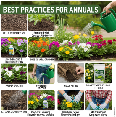 Cultivating Annuals: Best Practices