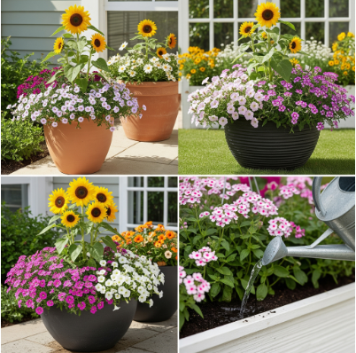 Annuals in Containers
