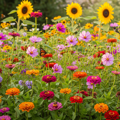 Supporting Pollinators with Annuals