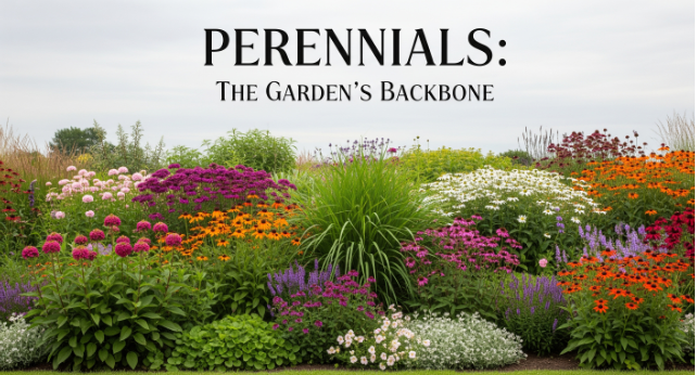 Perennials: The Garden's Backbone with title pic