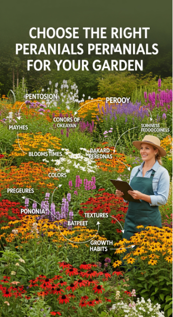 How to Choose the Right Perennials for Your Garden
