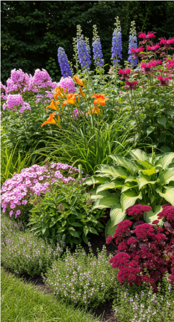 Designing with Perennials: Texture, Color, Height