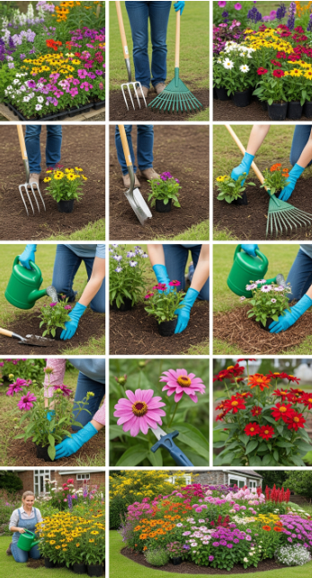 How to Plant and Care for Perennials step by step