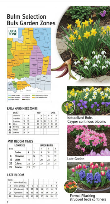 How to Choose Bulbs for Your Zone and Garden Style