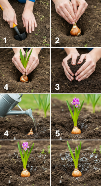 How to Plant Flowering Bulbs (Step-by-Step)