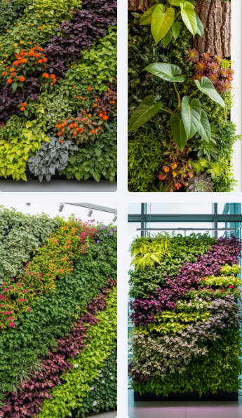 Designing with Vertical Plants: Color, Texture, & Timing