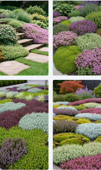Designing with Ground Covers: Texture, Contrast & Function