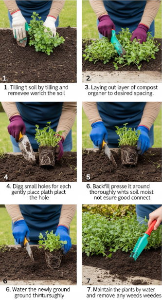 How to Plant Ground Covers
