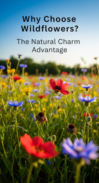 Why Choose Wildflowers? The Natural Charm Advantage