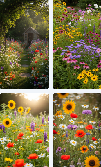 Wildflower Garden Styles