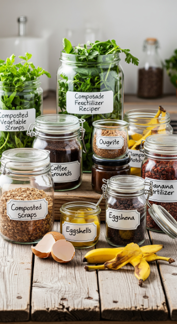 Homemade Organic Fertilizer Recipes