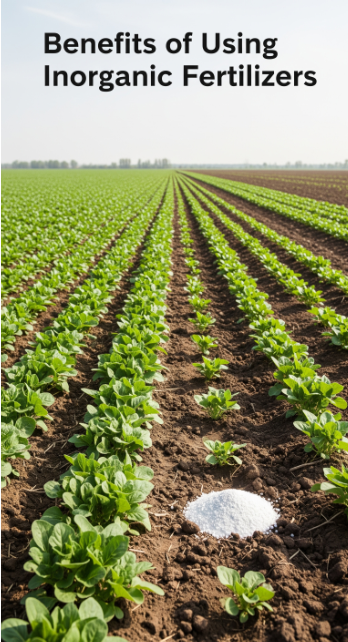 Benefits of Using Inorganic Fertilizers