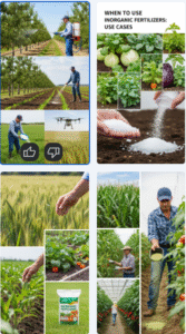 When to Use Inorganic Fertilizers: Use Cases