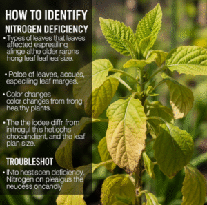 How to Identify Nitrogen Deficiency