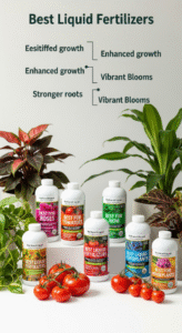 Best Liquid Fertilizers for Different Plant Types