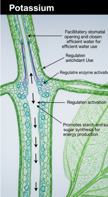 Functions of Potassium in Plants