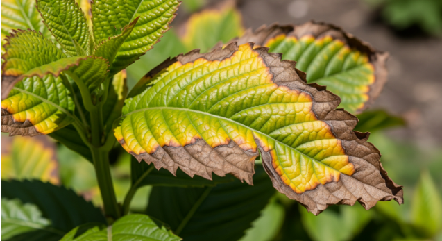 Signs of Potassium Deficiency in Plants