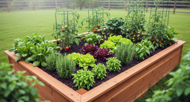 Raised Bed Planting