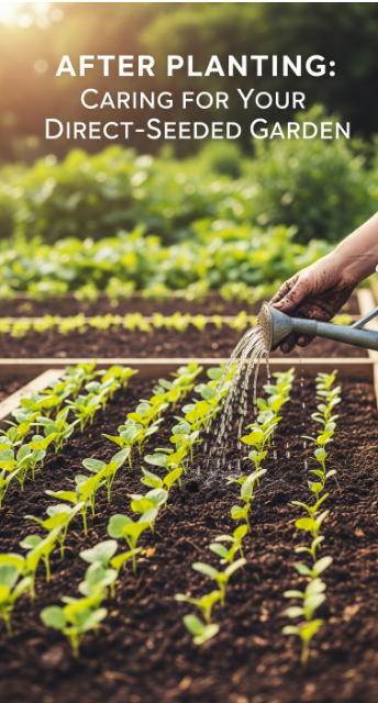 After Planting: Caring for Your Direct-Seeded Garden
