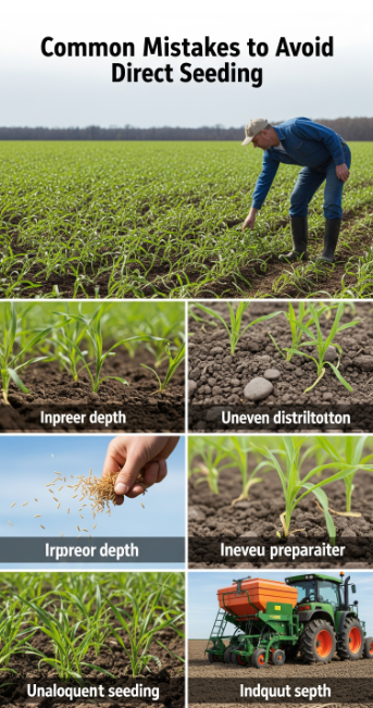 Common Mistakes to Avoid with Direct Seeding