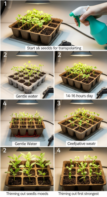 How to Start Seedlings for Transplanting