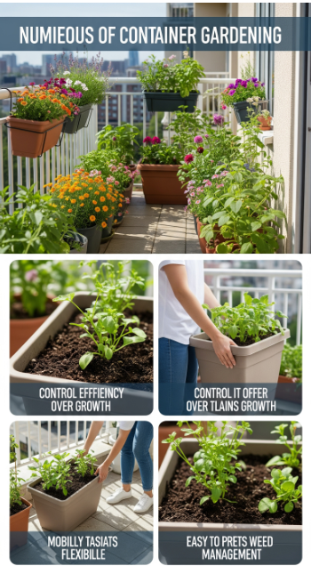 Benefits of Container Planting