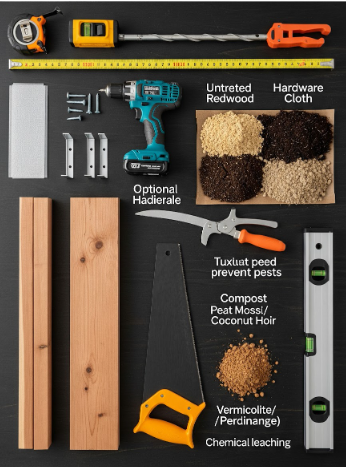 What You Need to Build a Raised Bed