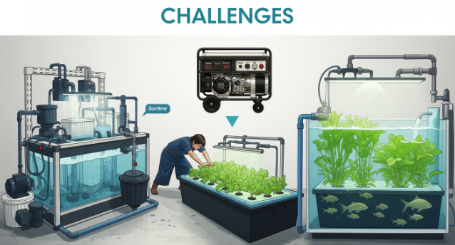 Challenges of Aquaponic Planting