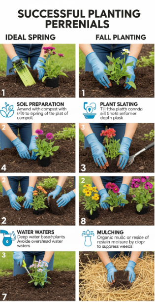 How to Plant Perennials Successfully