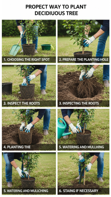 ow to Plant a Deciduous Tree: Step-by-Step