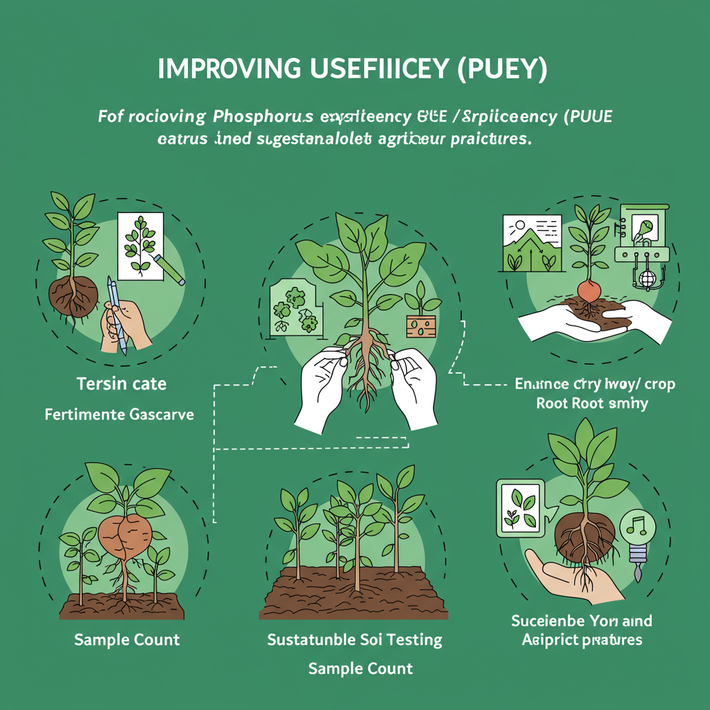 Improving Phosphorus Use Efficiency (PUE)