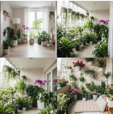 Indoor & Balcony Meditation Garden Plants Ideas