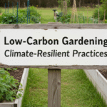 Low-Carbon Gardening: Climate-Resilient…