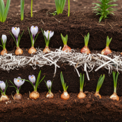 Bulb Layering (Lasagna Planting)